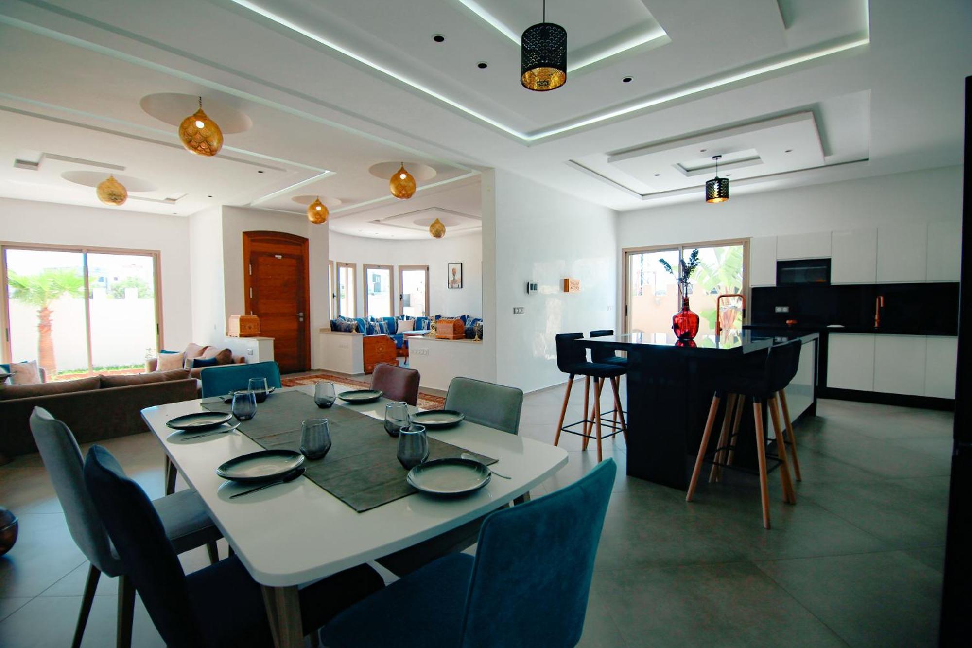 Villa Moderne A 5 Min De La Plage Avec Jardin Et 3 Salons Essaouira Bagian luar foto