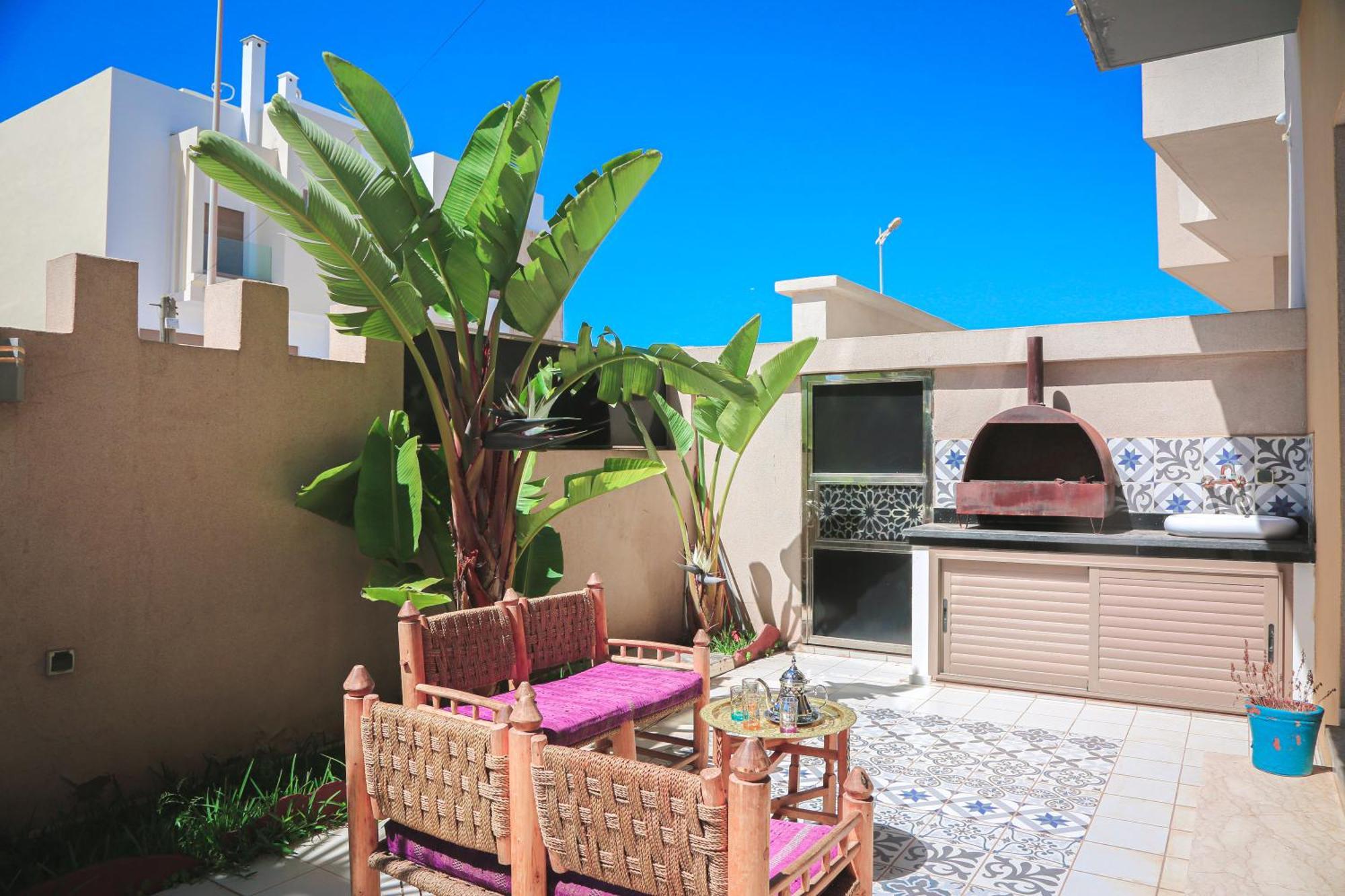 Villa Moderne A 5 Min De La Plage Avec Jardin Et 3 Salons Essaouira Bagian luar foto