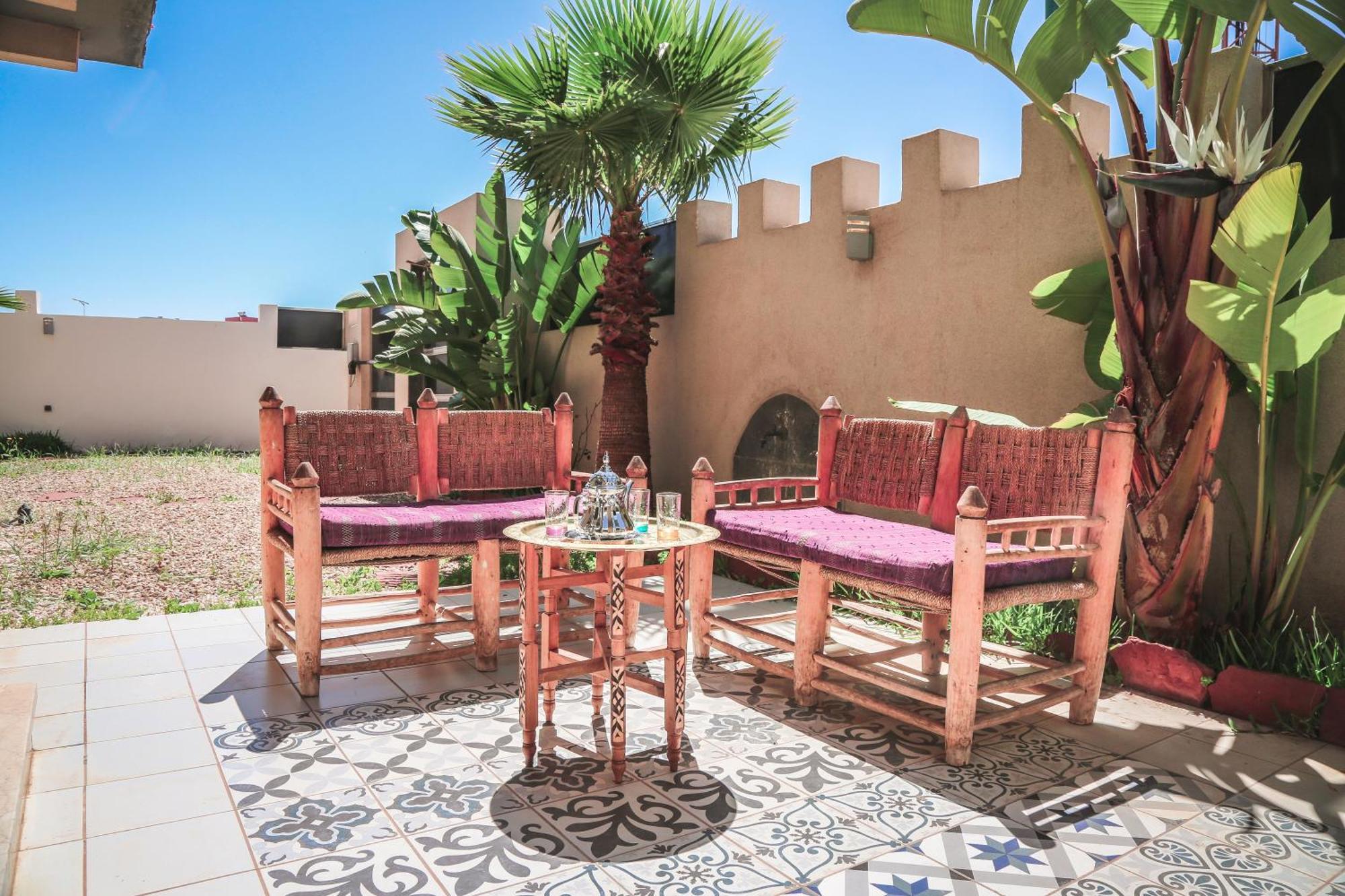 Villa Moderne A 5 Min De La Plage Avec Jardin Et 3 Salons Essaouira Bagian luar foto